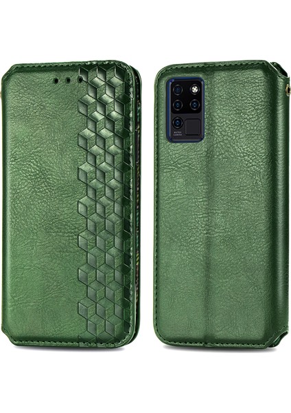 Oukitel C21 Kart Tutuculu Cüzdan Pu Deri Çevirme Çubuğu Telefon Kılıfı (Yurt Dışından) fiyatları