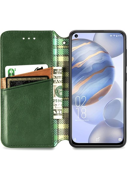 Oukitel C21 Kart Tutuculu Cüzdan Pu Deri Çevirme Çubuğu Telefon Kılıfı (Yurt Dışından) modelleri