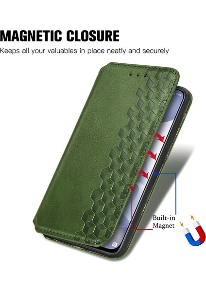 Oukitel C21 Kart Tutuculu Cüzdan Pu Deri Çevirme Çubuğu Telefon Kılıfı (Yurt Dışından) indirimleri