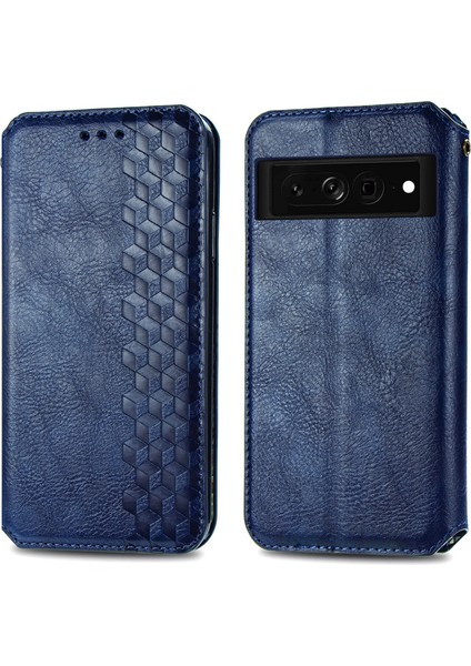 Google Pixel 7 Pro Kart Tutuculu Cüzdan Pu Deri Çevirme Çubuğu Telefon Kılıfı (Yurt Dışından)