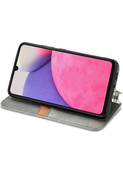 Samsung Galaxy A33 5g Kart Tutuculu Cüzdan Pu Deri Çevirme Çubuğu Telefon Kılıfı (Yurt Dışından) fırsatları