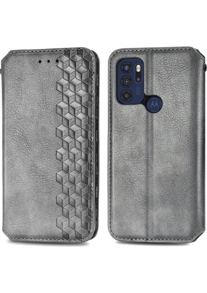 Motorola Moto G60S Kart Tutuculu Cüzdan Pu Deri Çevirme Çubuğu Telefon Kılıfı (Yurt Dışından) fiyatları