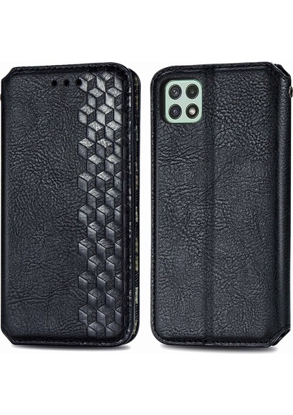 Samsung Galaxy A22 5g Kart Tutuculu Cüzdan Pu Deri Çevirme Çubuğu Telefon Kılıfı (Yurt Dışından) fiyatları