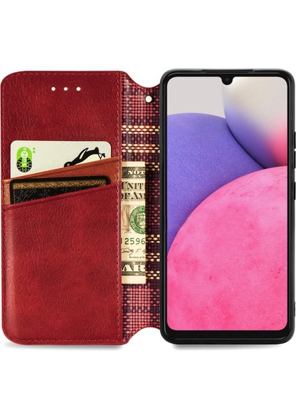 Samsung Galaxy A33 5g Kart Tutuculu Cüzdan Pu Deri Çevirme Çubuğu Telefon Kılıfı (Yurt Dışından) modelleri