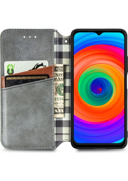 Ulefone Note 14 Kart Tutuculu Cüzdan Pu Deri Çevirme Çubuğu Telefon Kılıfı (Yurt Dışından)