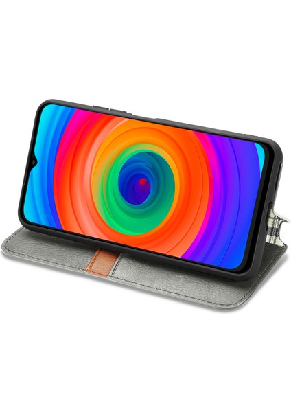 Ulefone Note 14 Kart Tutuculu Cüzdan Pu Deri Çevirme Çubuğu Telefon Kılıfı (Yurt Dışından)