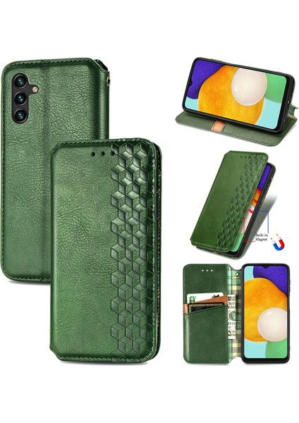 Samsung Galaxy A13 5g Kart Tutuculu Cüzdan Pu Deri Çevirme Çubuğu Telefon Kılıfı (Yurt Dışından)