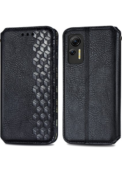 Ulefone Note 14 Kart Tutuculu Cüzdan Pu Deri Çevirme Çubuğu Telefon Kılıfı (Yurt Dışından)