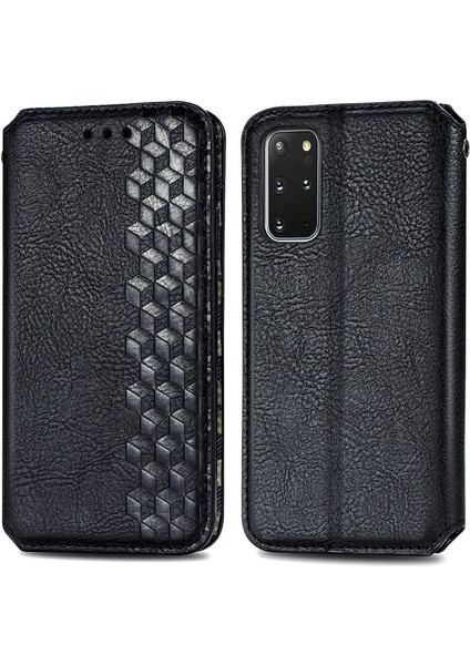 Samsung Galaxy S20 Plus Kart Tutuculu Cüzdan Pu Deri Çevirme Çubuğu Telefon Kılıfı (Yurt Dışından)