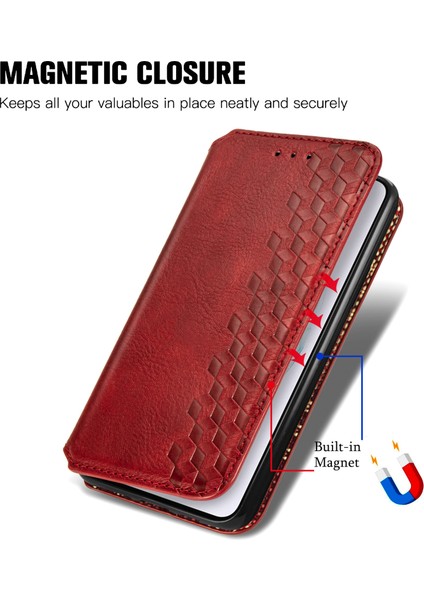 Samsung Galaxy S21 Kart Tutuculu Cüzdan Pu Deri Çevirme Çubuğu Telefon Kılıfı (Yurt Dışından) indirimleri