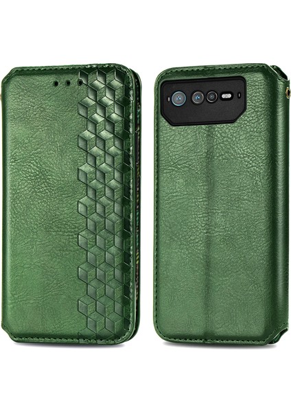 Asus Rog Phone 6 Kart Tutuculu Cüzdan Pu Deri Çevirme Çubuğu Telefon Kılıfı (Yurt Dışından) fiyatları