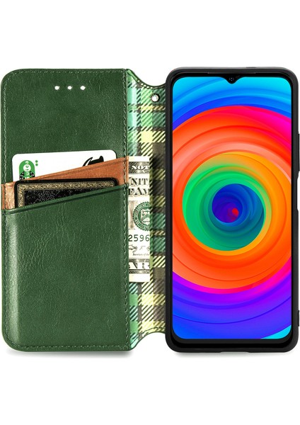 Ulefone Note 14 Kart Tutuculu Cüzdan Pu Deri Çevirme Çubuğu Telefon Kılıfı (Yurt Dışından)