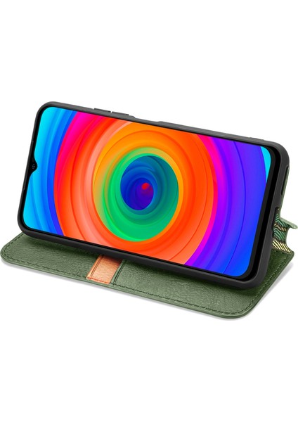 Ulefone Note 14 Kart Tutuculu Cüzdan Pu Deri Çevirme Çubuğu Telefon Kılıfı (Yurt Dışından)