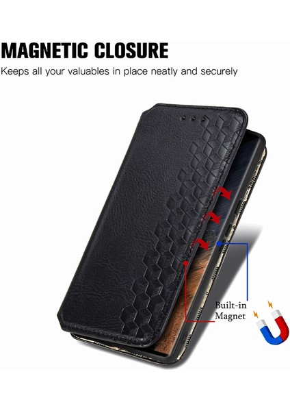 Samsung Galaxy S23 Ultra Kart Tutuculu Cüzdan Pu Deri Çevirme Çubuğu Telefon Kılıfı (Yurt Dışından) indirimleri
