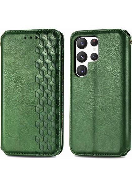 Samsung Galaxy S23 Ultra Kart Tutuculu Cüzdan Pu Deri Çevirme Çubuğu Telefon Kılıfı (Yurt Dışından) fiyatları