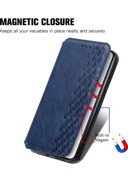 Samsung Galaxy S22 Kart Tutuculu Cüzdan Pu Deri Çevirme Çubuğu Telefon Kılıfı (Yurt Dışından) indirimleri