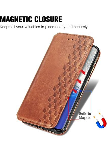 Samsung Galaxy S20 Kart Tutuculu Cüzdan Pu Deri Çevirme Çubuğu Telefon Kılıfı (Yurt Dışından) fırsatları