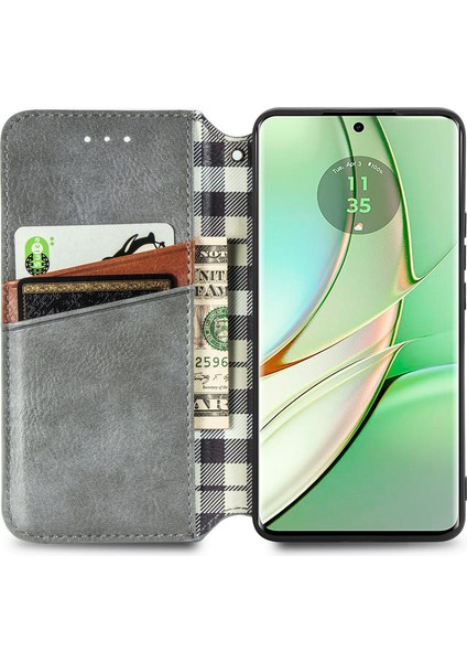 Motorola Moto Edge 40 Kart Tutuculu Cüzdan Pu Deri Çevirme Çubuğu Telefon Kılıfı (Yurt Dışından) modelleri