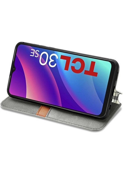 Tcl 30 Se Kart Tutuculu Cüzdan Pu Deri Çevirme Çubuğu Telefon Kılıfı (Yurt Dışından) fırsatları