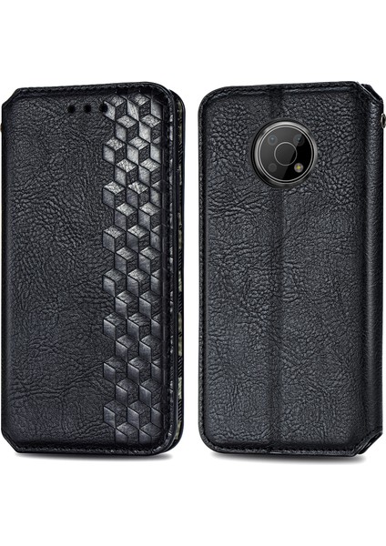 Nokia G300 Kart Tutuculu Cüzdan Pu Deri Çevirme Çubuğu Telefon Kılıfı (Yurt Dışından) fiyatları