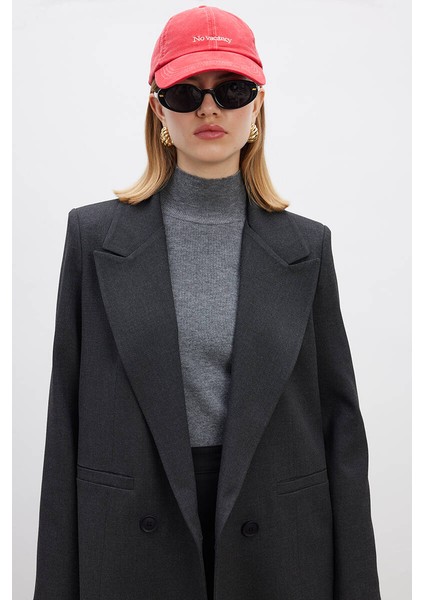 Antrasit Klasik Blazer