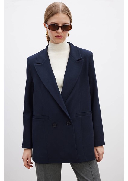 Lacivert Klasik Blazer fiyatları