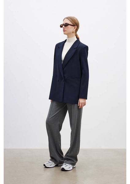 Lacivert Klasik Blazer fırsatları