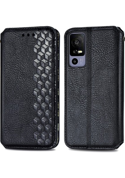 Tcl 40R Kart Tutuculu Cüzdan Pu Deri Çevirme Çubuğu Telefon Kılıfı (Yurt Dışından) fiyatları