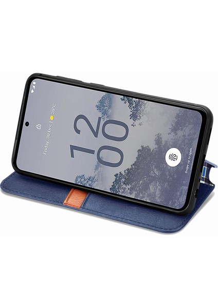 Nokia X30 Kart Tutuculu Cüzdan Pu Deri Çevirme Çubuğu Telefon Kılıfı (Yurt Dışından)