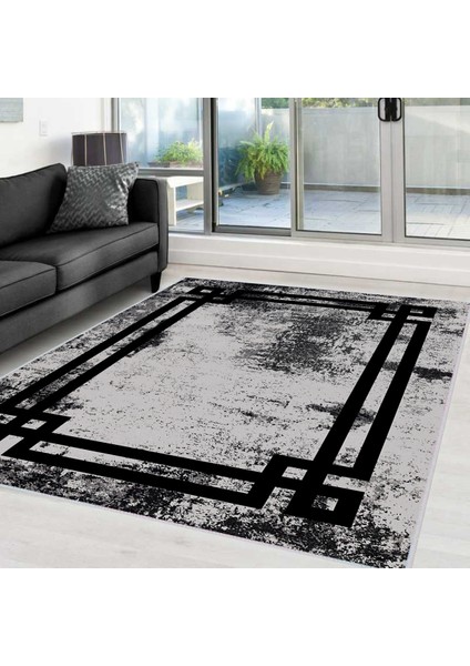 Dijital Baskı Yıkanabilir Kaymaz Taban Salon Halısı Rvg0005-Sd444