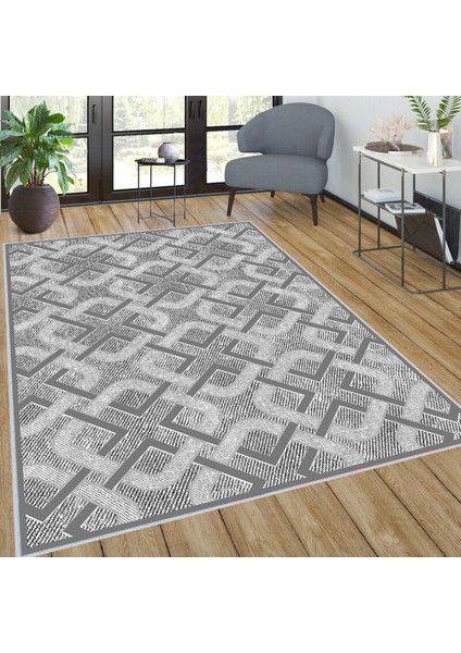 Dijital Baskı Yıkanabilir Kaymaz Taban Salon Halısı Rvg0031-Sd1002
