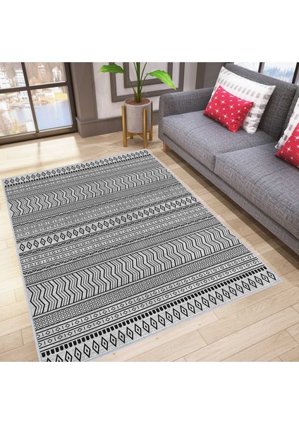 Dijital Baskı Yıkanabilir Kaymaz Taban Salon Halısı Rvg0054-Sd1163