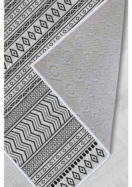 Dijital Baskı Yıkanabilir Kaymaz Taban Salon Halısı Rvg0054-Sd1163