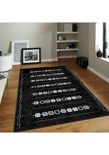 Dijital Baskı Yıkanabilir Kaymaz Taban Salon Halısı Rvg0094-Sd1013