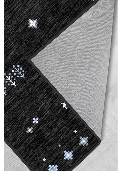Dijital Baskı Yıkanabilir Kaymaz Taban Salon Halısı Rvg0098-Sd1057