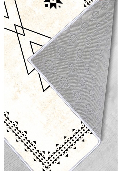 Dijital Baskı Yıkanabilir Kaymaz Taban Salon Halısı Rvg0179-Sd1033