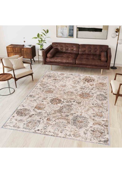 Dijital Baskı Yıkanabilir Kaymaz Taban Salon Halısı Rvg0344