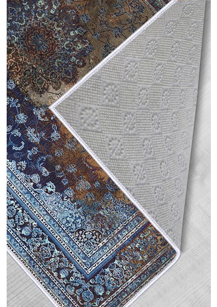 Dijital Baskı Yıkanabilir Kaymaz Taban Salon Halısı Rvg0272