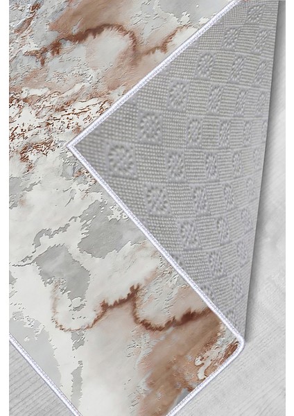 Dijital Baskı Yıkanabilir Kaymaz Taban Salon Halısı Rvg0346