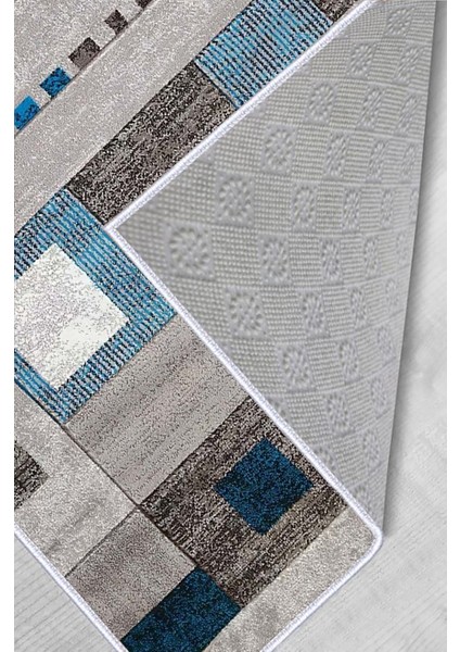 Dijital Baskı Yıkanabilir Kaymaz Taban Salon Halısı Rvg0362 modelleri