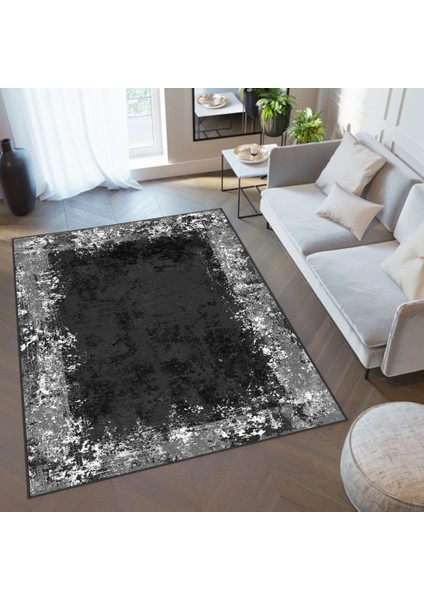 Dijital Baskı Yıkanabilir Kaymaz Taban Salon Halısı Rvg0333