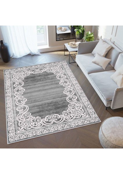 Dijital Baskı Yıkanabilir Kaymaz Taban Salon Halısı Rvg0342