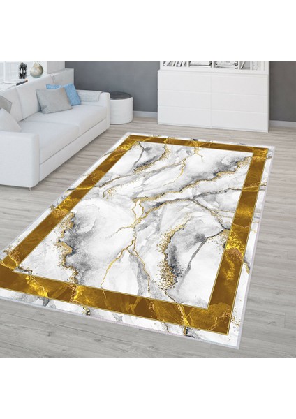 Dijital Baskı Yıkanabilir Kaymaz Taban Salon Halısı Rvg0309-Sd002
