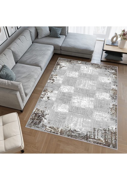 Dijital Baskı Yıkanabilir Kaymaz Taban Salon Halısı Rvg0522