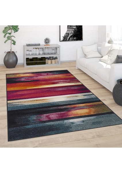 Dijital Baskı Yıkanabilir Kaymaz Taban Salon Halısı Rvg0413