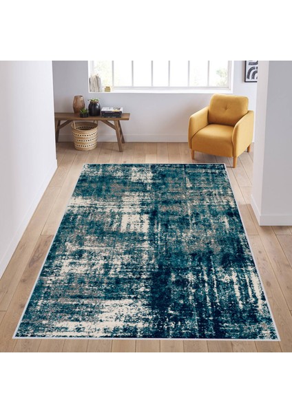 Dijital Baskı Yıkanabilir Kaymaz Taban Salon Halısı Rvg1160