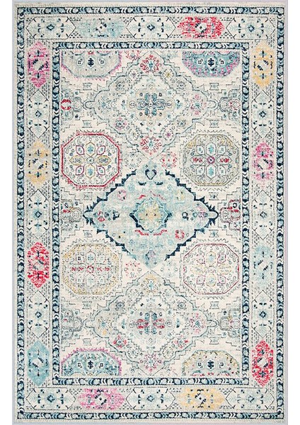 Dijital Baskı Yıkanabilir Kaymaz Taban Salon Halısı Rvg1050