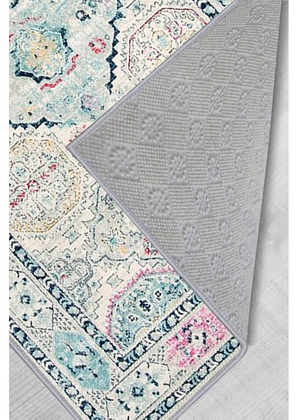 Dijital Baskı Yıkanabilir Kaymaz Taban Salon Halısı Rvg1050