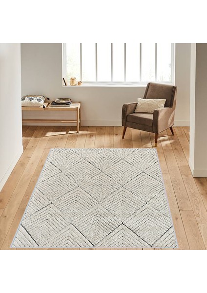 Dijital Baskı Yıkanabilir Kaymaz Taban Salon Halısı Rvg1051