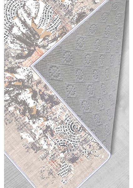Dijital Baskı Yıkanabilir Kaymaz Taban Salon Halısı Rvg0259